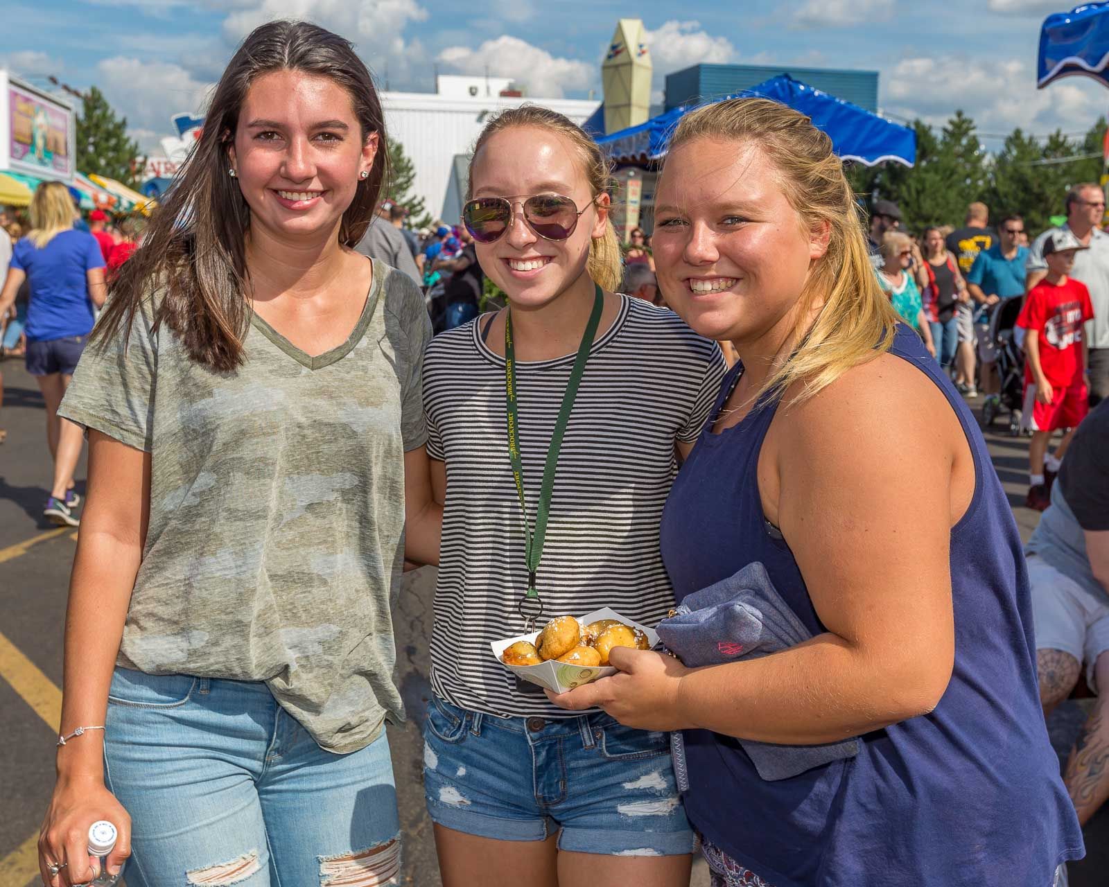 Smiles on Sunday at the Erie County Fair